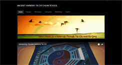 Desktop Screenshot of ancientharmonytaichi.com
